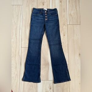 Abercrombie Kids Dark Blue Flare Jeans